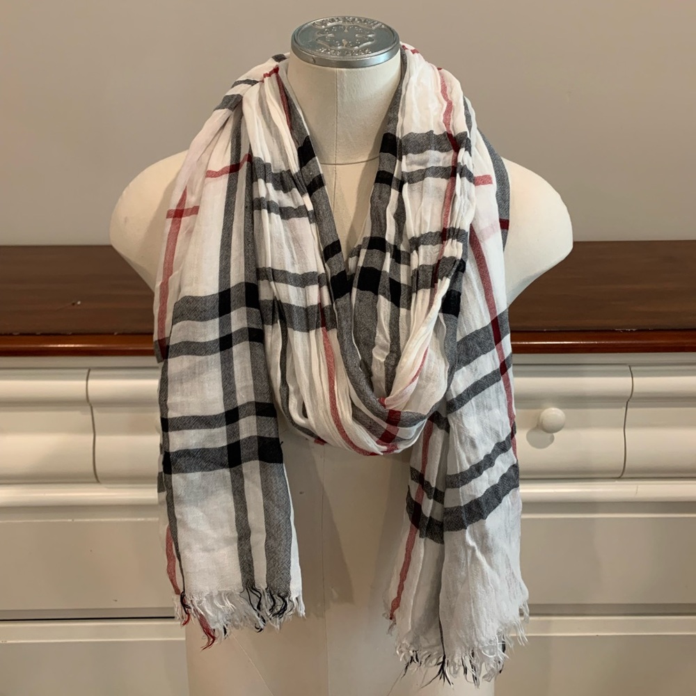 Cute plaid scarf